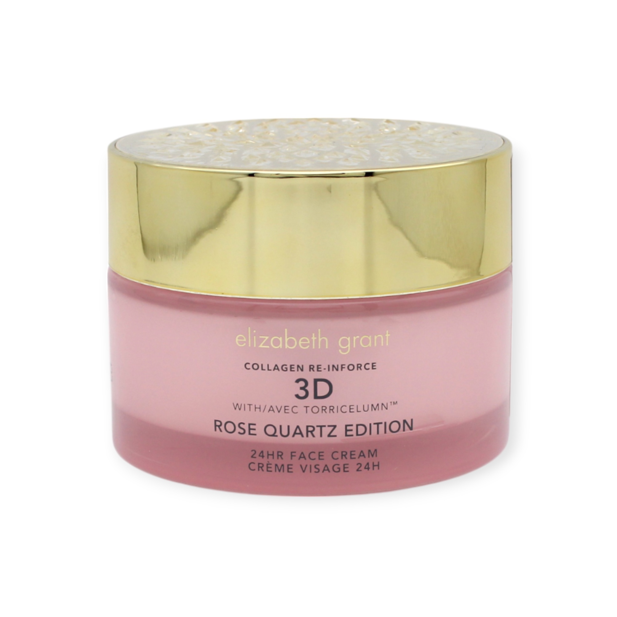 ELIZABETH GRANT Collagen Re-Inforce ROSE QUARTZ EDITION 24h Cream 100ml mit Rosenquarz – Bild 1
