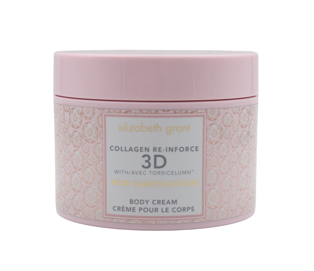 ELIZABETH GRANT Collagen Re-Inforce 3D ROSE QUARTZ EDITION Body Cream 400ml K&ouml;rpercreme mit Rosenquarz