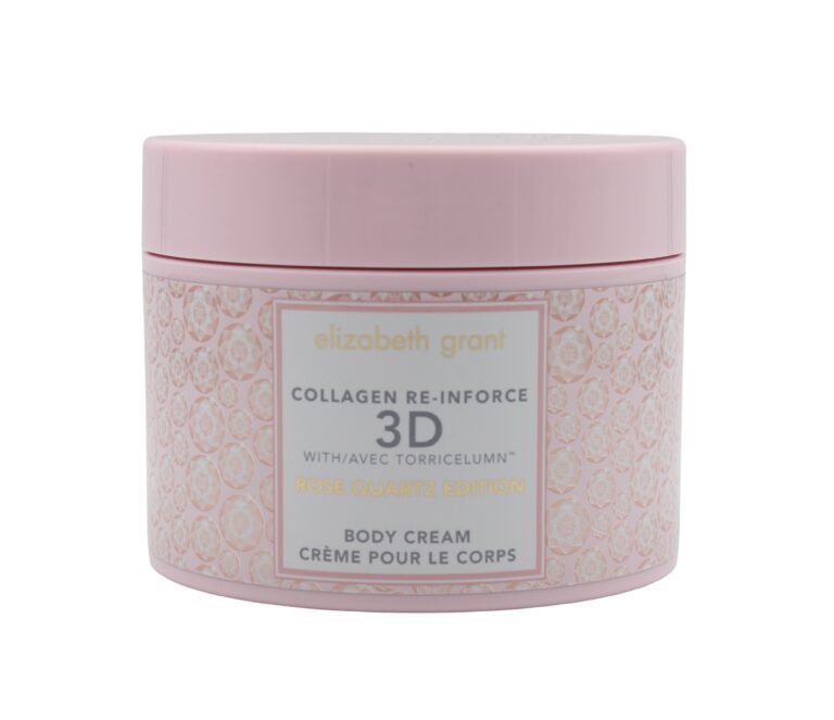 ELIZABETH GRANT Collagen Re-Inforce 3D ROSE QUARTZ EDITION Body Cream 400ml Körpercreme mit Rosenquarz
