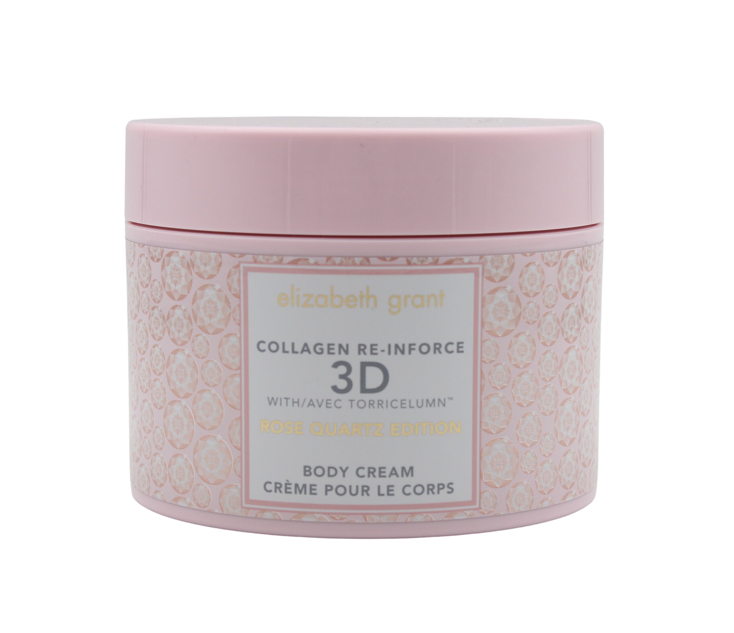 ELIZABETH GRANT Collagen Re-Inforce 3D ROSE QUARTZ EDITION Body Cream 400ml K&ouml;rpercreme mit Rosenquarz – Bild 1