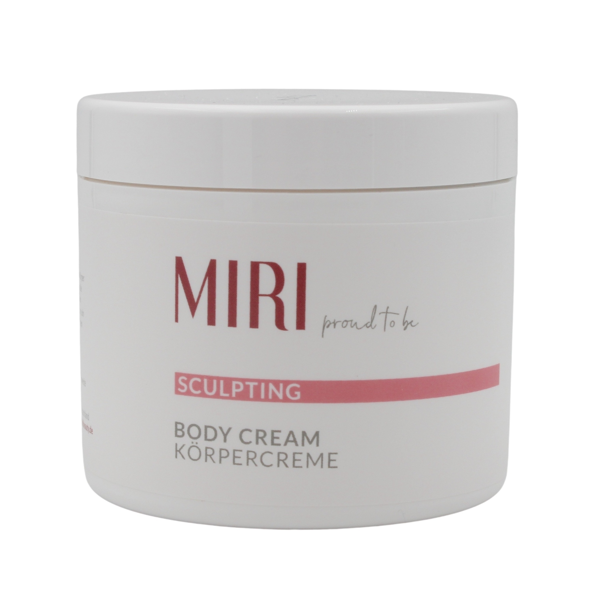 MIRI - proud to be Moments Sculpting Body Cream, 400 ml – Bild 1
