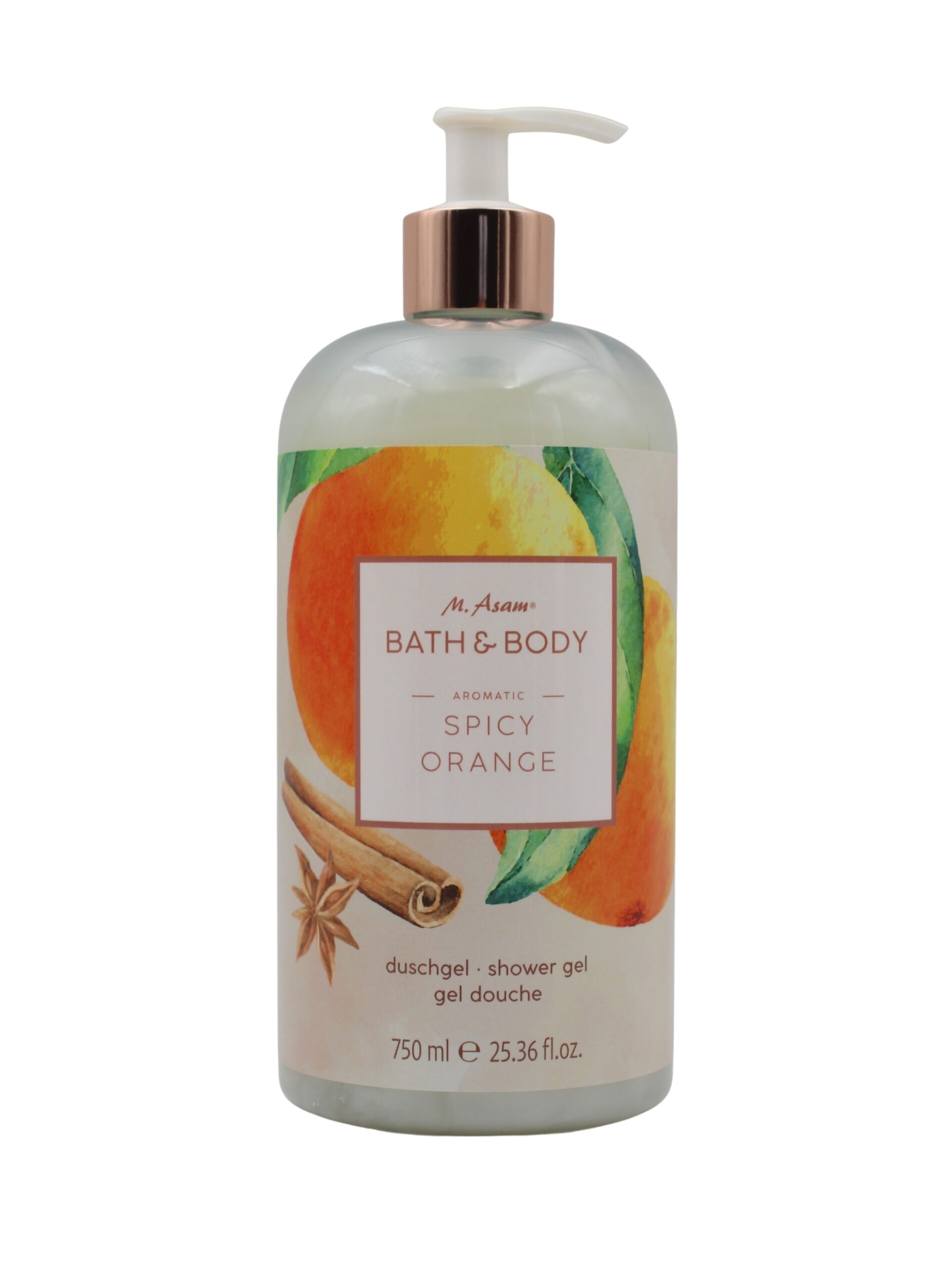M. Asam® Duschgel Spicy Orange 750ml – Bild 1