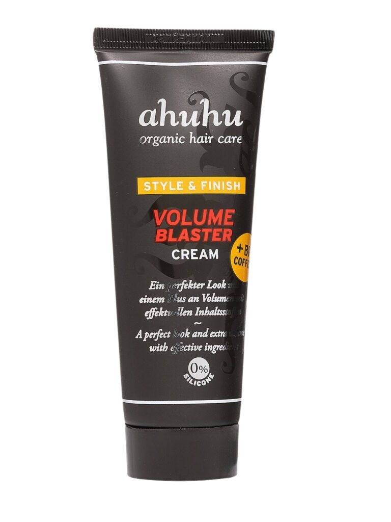 ahuhu STYLE & FINISH Haarcreme Volume Blaster Cream BIO COFFEIN 75ml