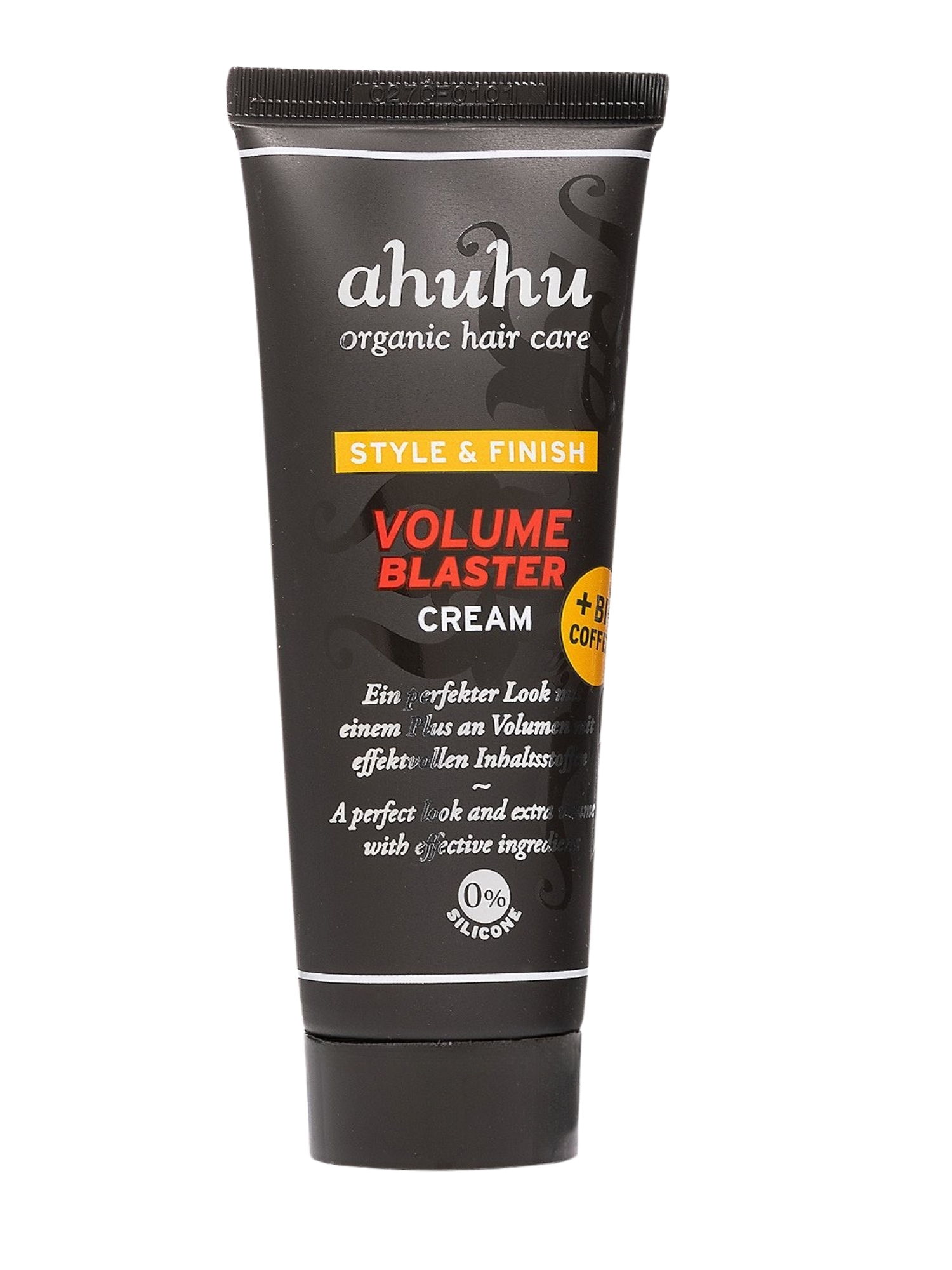 ahuhu STYLE & FINISH Haarcreme Volume Blaster Cream BIO COFFEIN 75ml – Bild 1