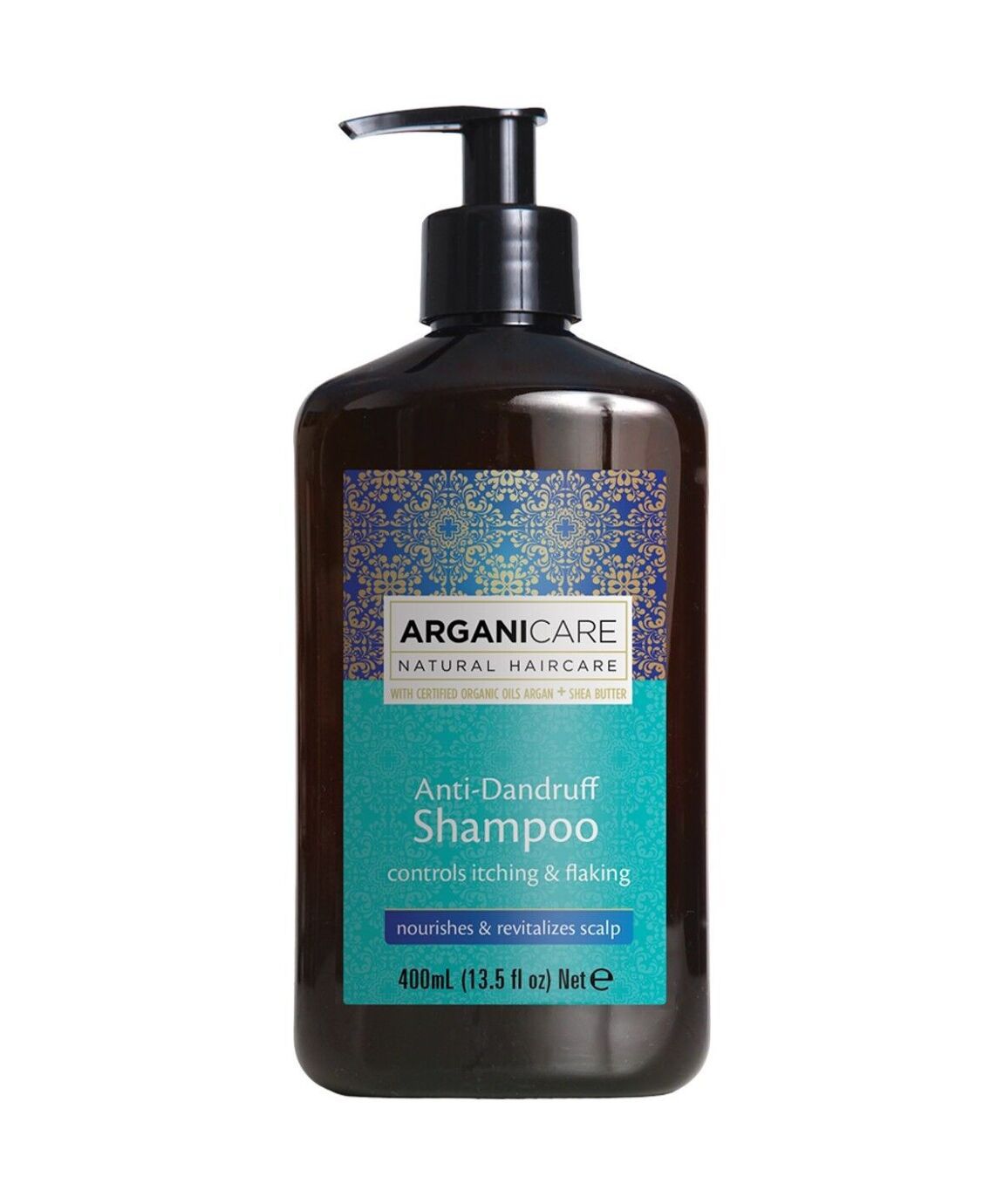 Arganicare Natural Hair Care ARGAN Anti Dandruff Shampoo 400ml Anti Schuppen mit Argan&ouml;l