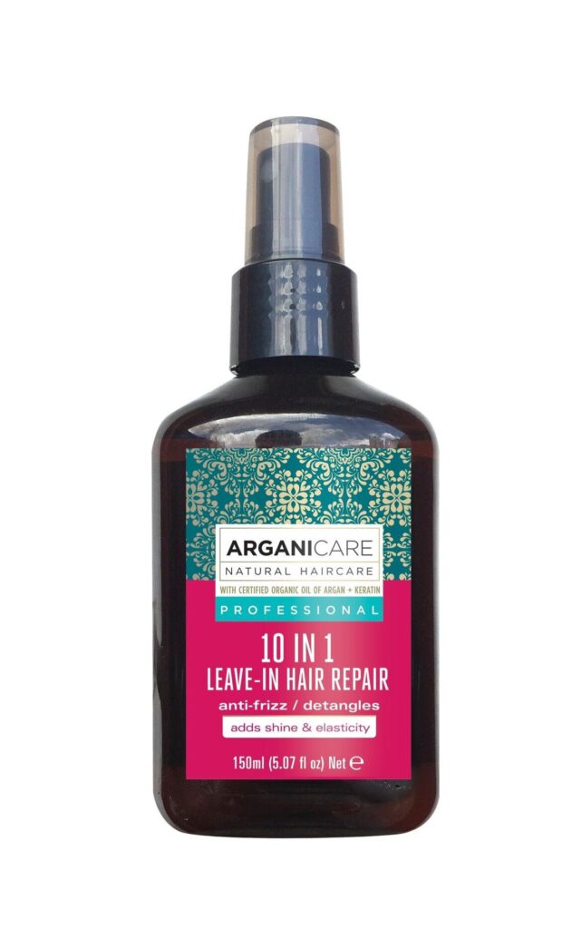 Arganicare KERATIN 10-in-1 Leave-In Hair Repair Spray 150ml