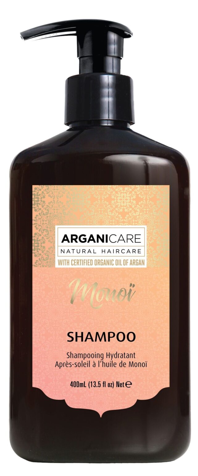 Arganicare Natural Hair Care MONOI Shampoo 400ml mit Monoi Öl