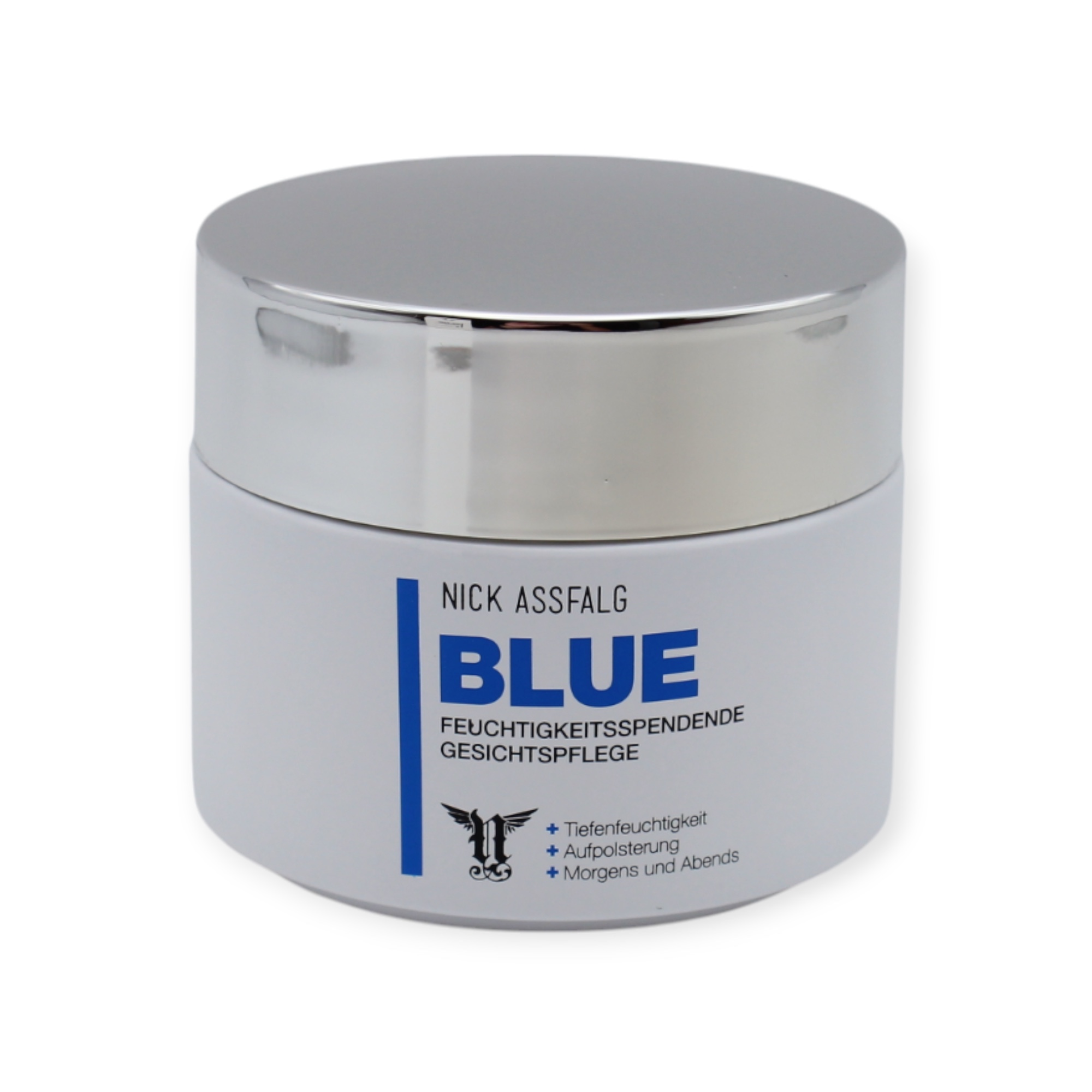 Nick Assfalg BLUE Face Cream 100ml - f&uuml;r langanhaltende Hydration & Sofort-Lifting-Effekt – Bild 1