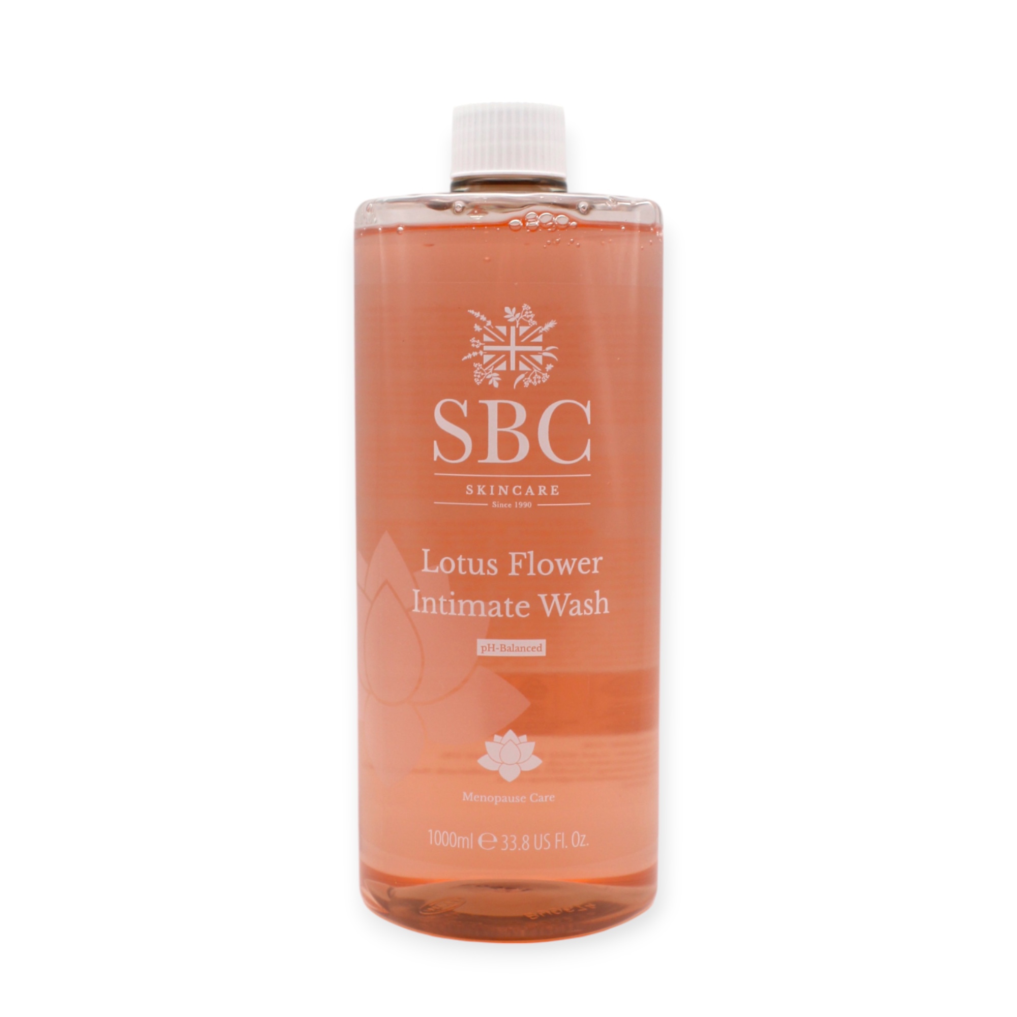 SBC LOTUS FLOWER Intimate Wash 1 Liter Menopause Intim Waschgel mit Lotusblume – Bild 1