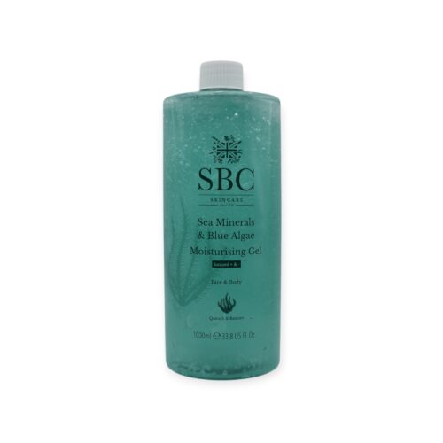 SBC Skincare Moisturising Gel Sea Minerals & Blue Algae Face & Body 1 Liter