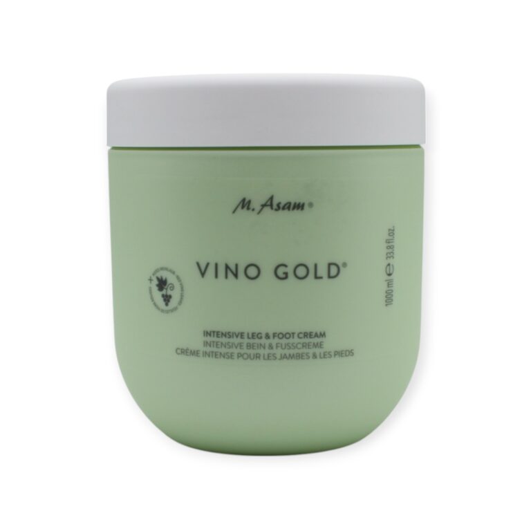 M. ASAM Vino Gold Intensive Leg & Foot Cream 1Liter mit rotem Weinlaub & Rosskastanie