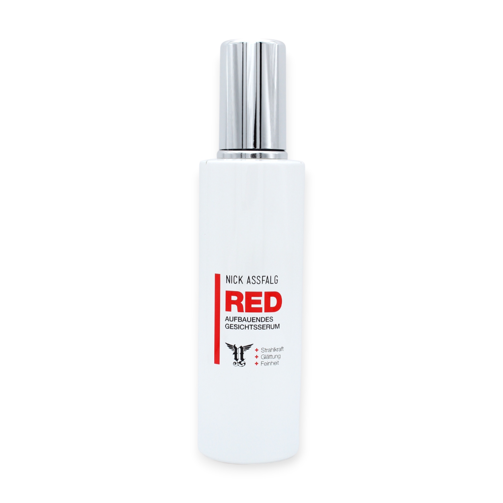 Nick Assfalg RED Face Serum 100 ml – Feuchtigkeits-Serum mit Diffuporine®, Tens’Up® & Hyaluron, leichte Textur, f&uuml;r reife & dehydrierte Haut – Bild 1