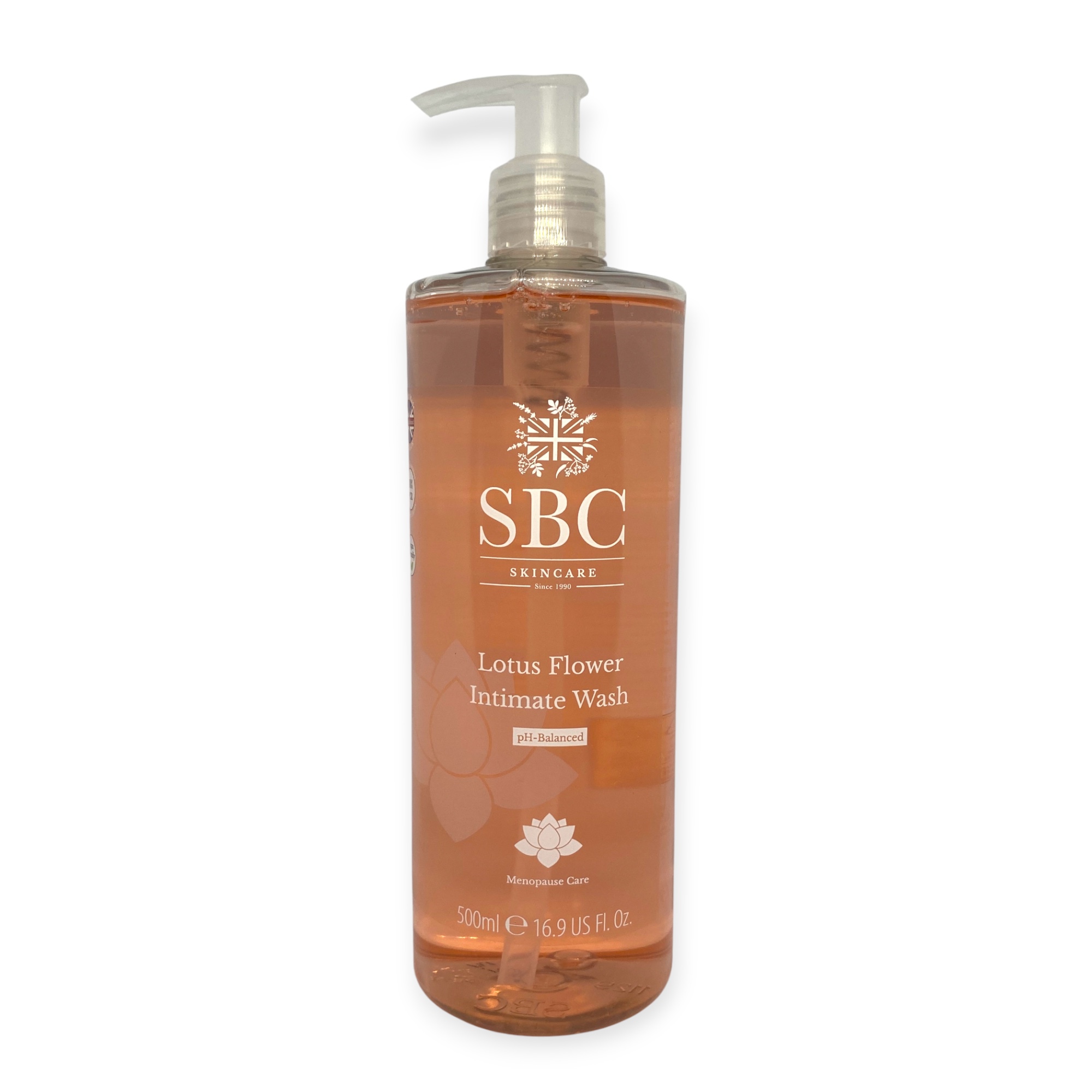 SBC LOTUS FLOWER Intimate Wash 500ml Intim Waschgel mit Lotusblume – Bild 1