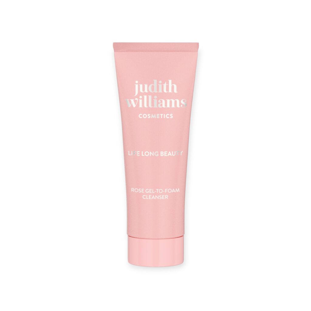 Judith Williams Life Long Beauty Rose Gel-to-Foam Cleanser 150ml