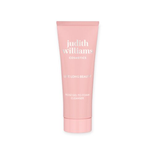 Judith Williams Life Long Beauty Rose Gel-to-Foam Cleanser 150ml