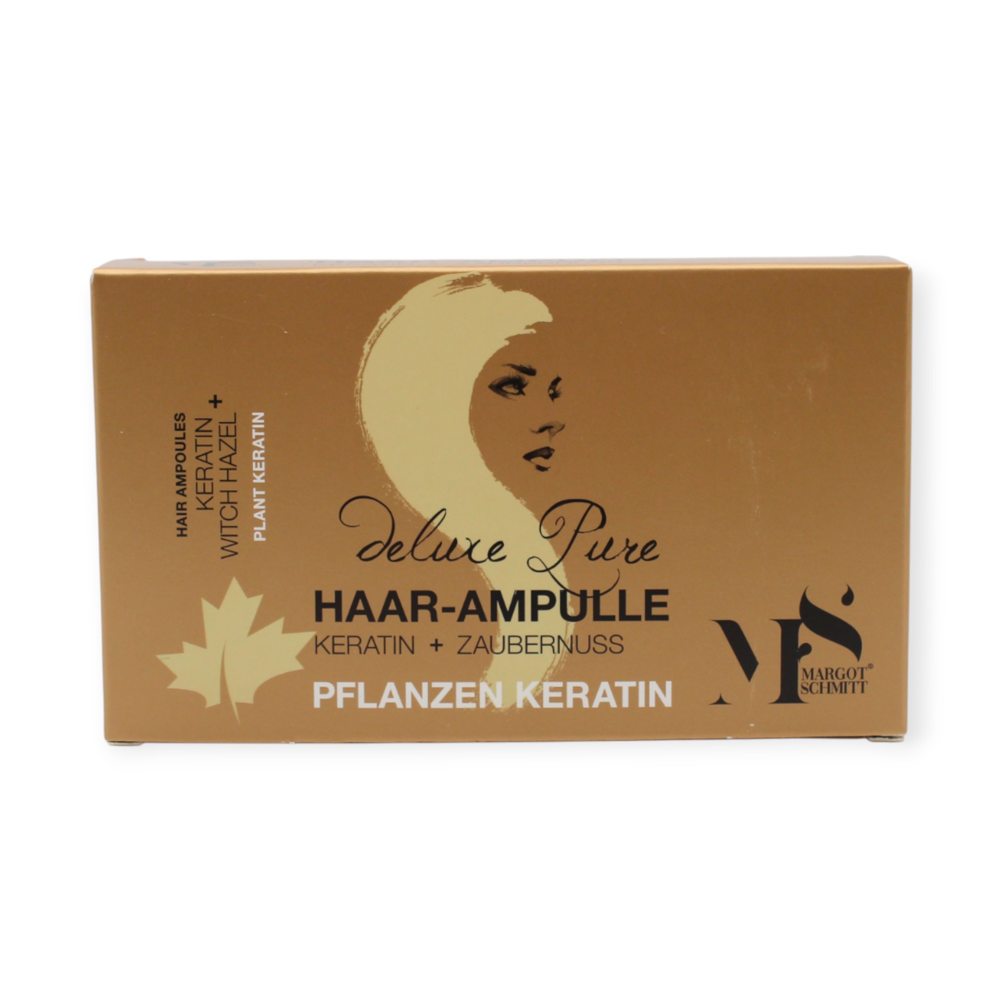 Margot Schmitt Deluxe Pure Haar-Ampullen Pflanzen Keratin 6x10ml