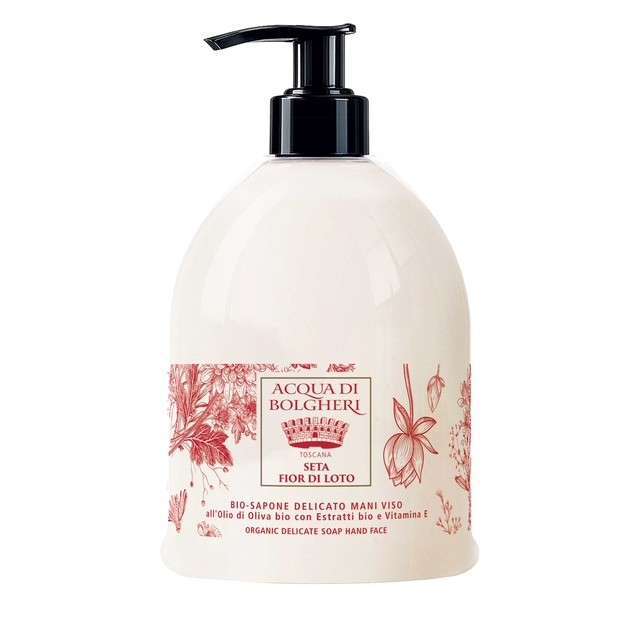 Dr. Taffi Acqua di Bolgheri Seta Fior di Loto Flüssigseife für Hand & Gesicht (500 ml)