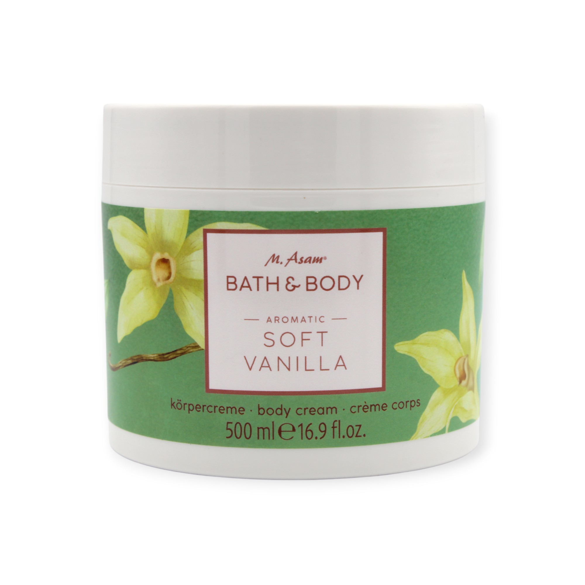 M. Asam® K&ouml;rpercreme Vanilla 500ml, sinnlicher Vanille Duft – Bild 1