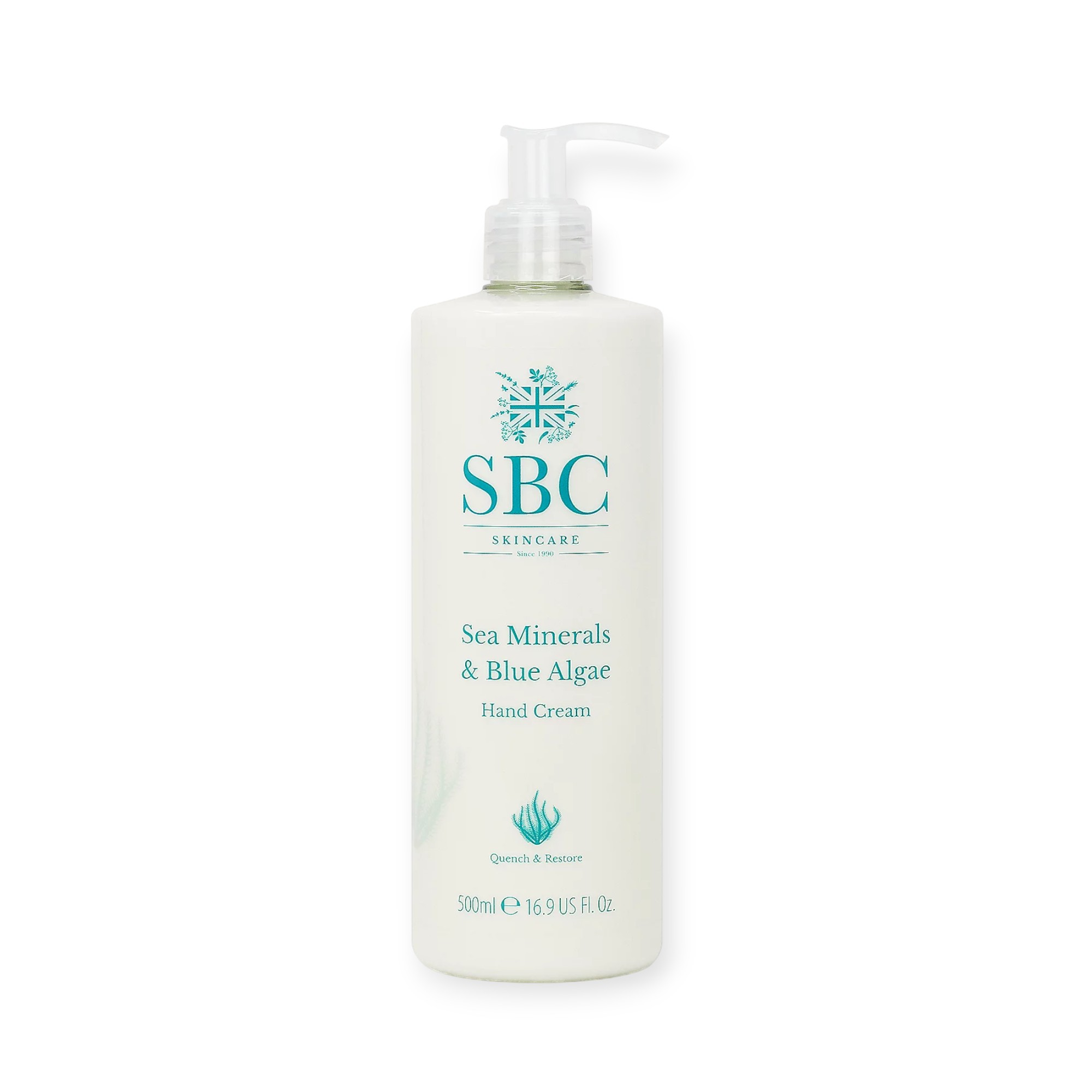 SBC Skincare Sea Minerals & Blue Algae Hand Cream 500ml – Bild 1