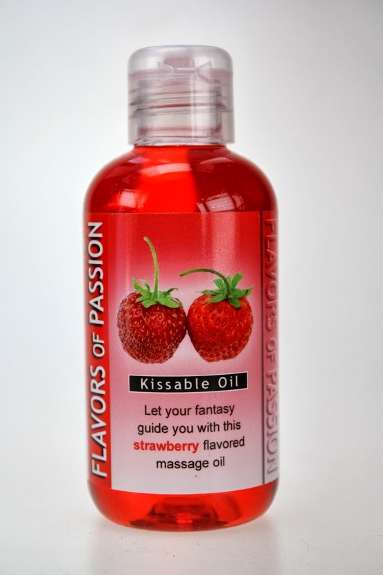 Kissable Massage&ouml;l - K&uuml;ssbares Massage&ouml;l Erdbeere (150 ml)