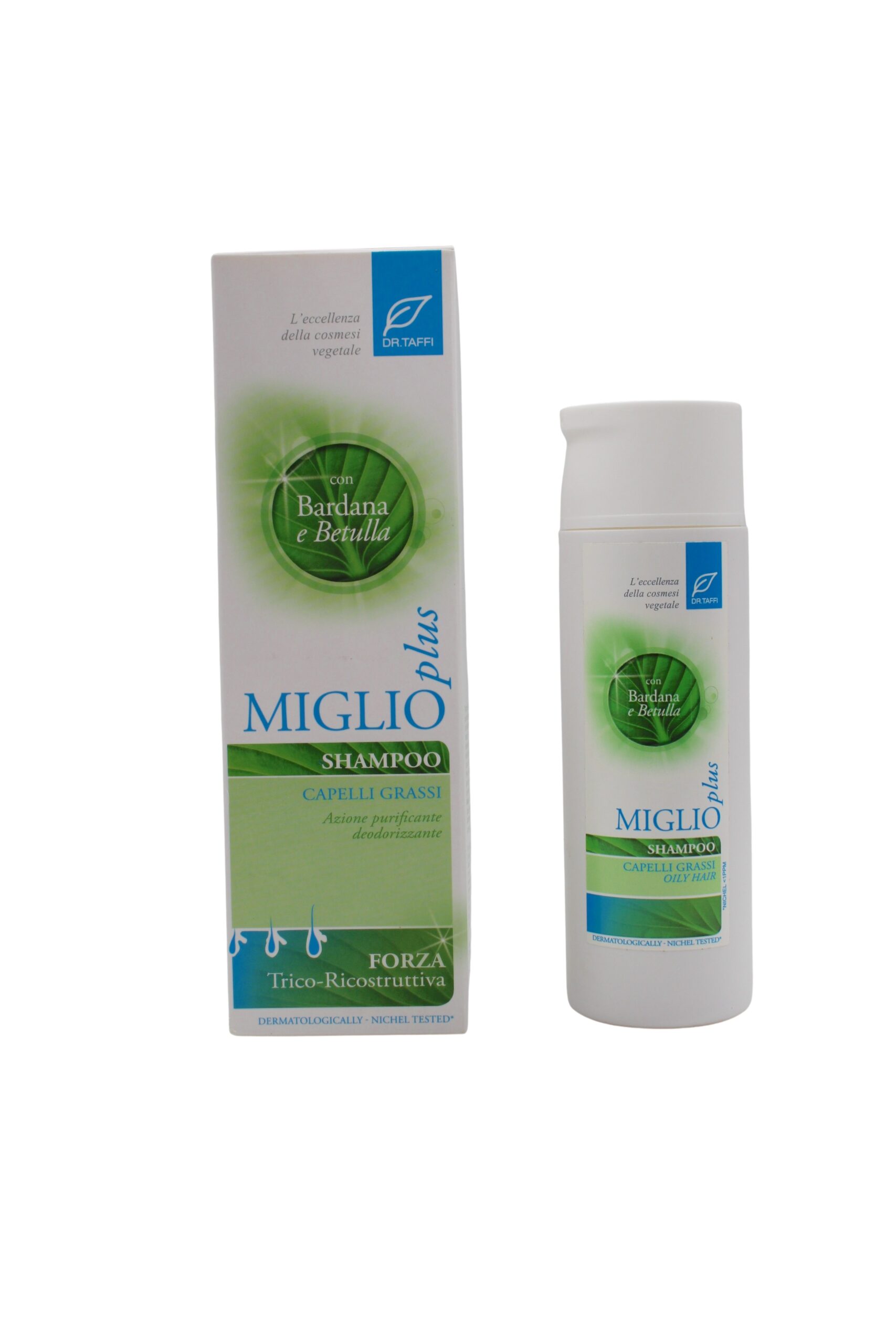 Dr. Taffi Birke/Klette Shampoo gegen fettiges Haar 200ml – Bild 1