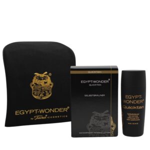 Tana Egypt-Wonder QuickTan (100ml) der Bio Selbstbr&auml;uner mit Handschuh