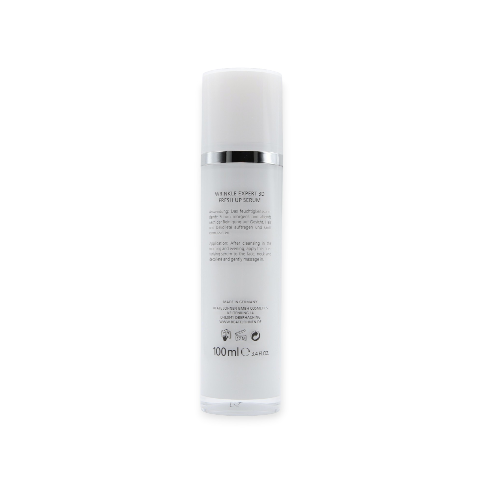 BEATE JOHNEN SKINLIKE Wrinkle Expert 3D Fresh Up Serum – 100 ml – Bild 3