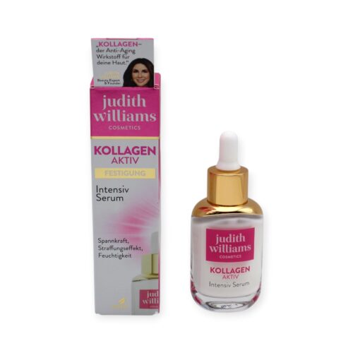 Judith Williams Kollagen Aktiv Serum – Gesichtsserum mit veganem Kollagen