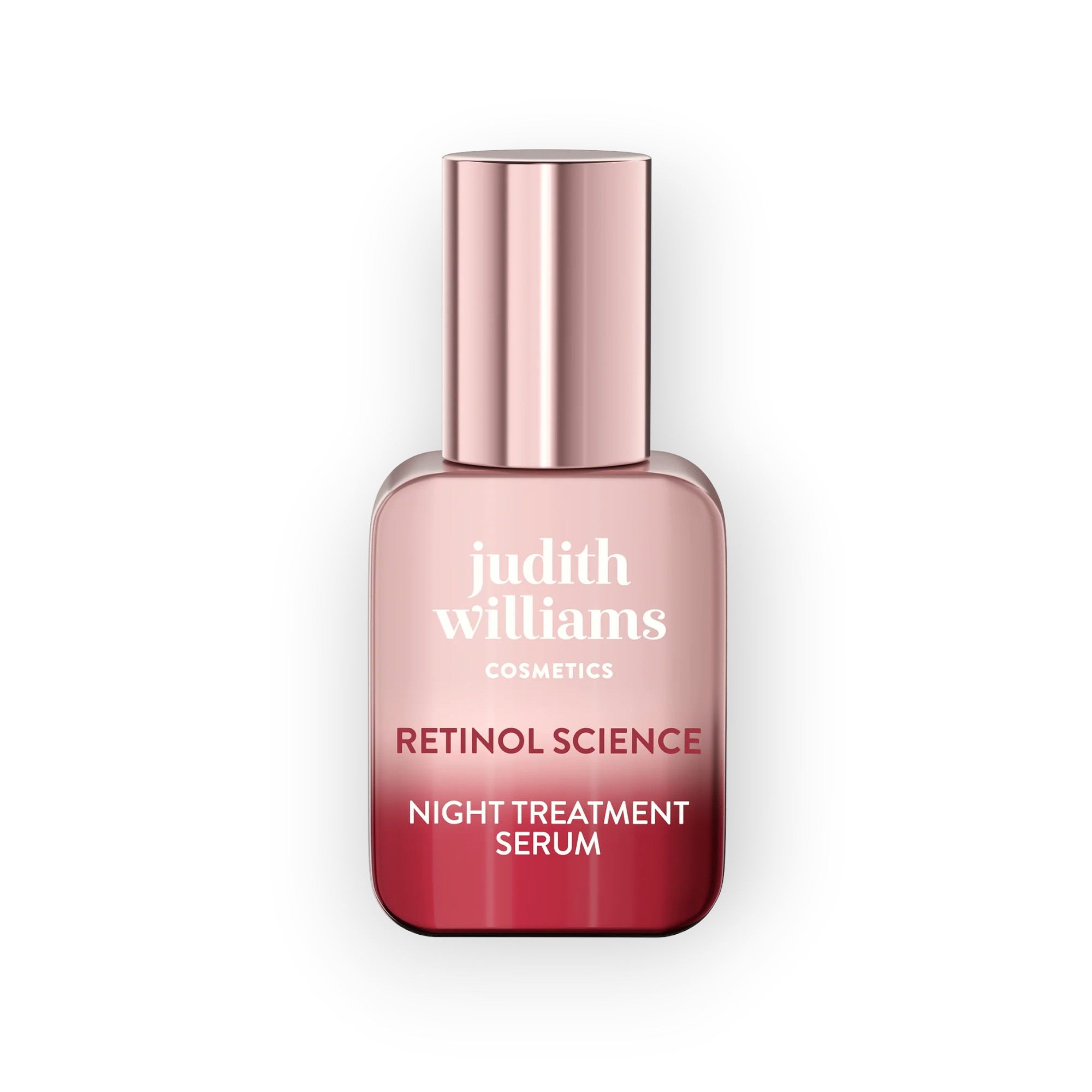 Judith Williams Retinol Science Night Treatment Serum 30 ml – Nachtpflege mit 4-facher Retinol-Power, Bakuchiol, Niacinamid & pflegenden &Ouml;len (Kopie) – Bild 1