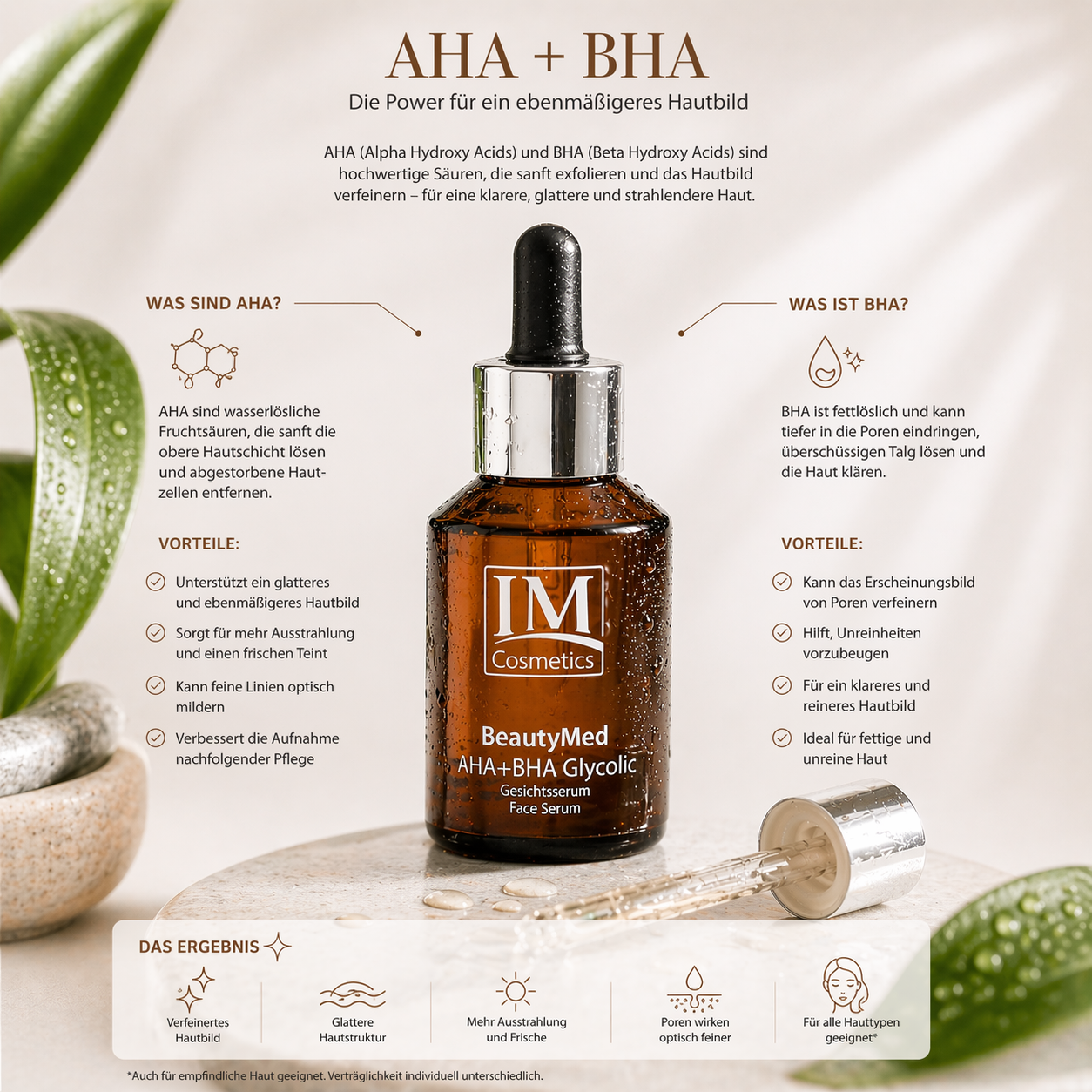 AHA+BHA Glycolic Serum 60ml AHA + BHA