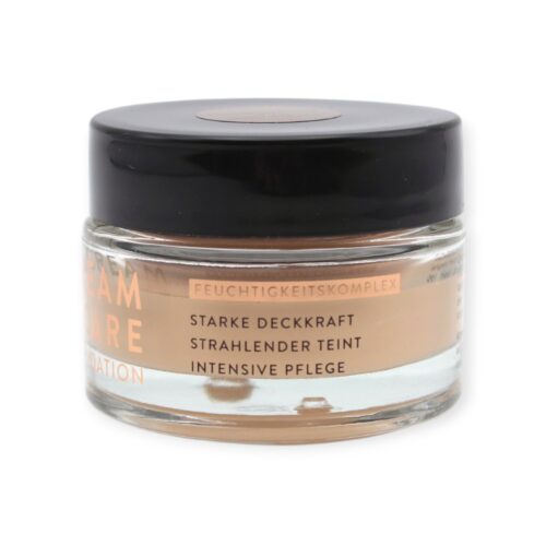 Judith Williams Creme Care Foundation 18ml + Defining Eyebrow Pencil mit pflegendem Vitamin E, 1,14 g Medium Braun