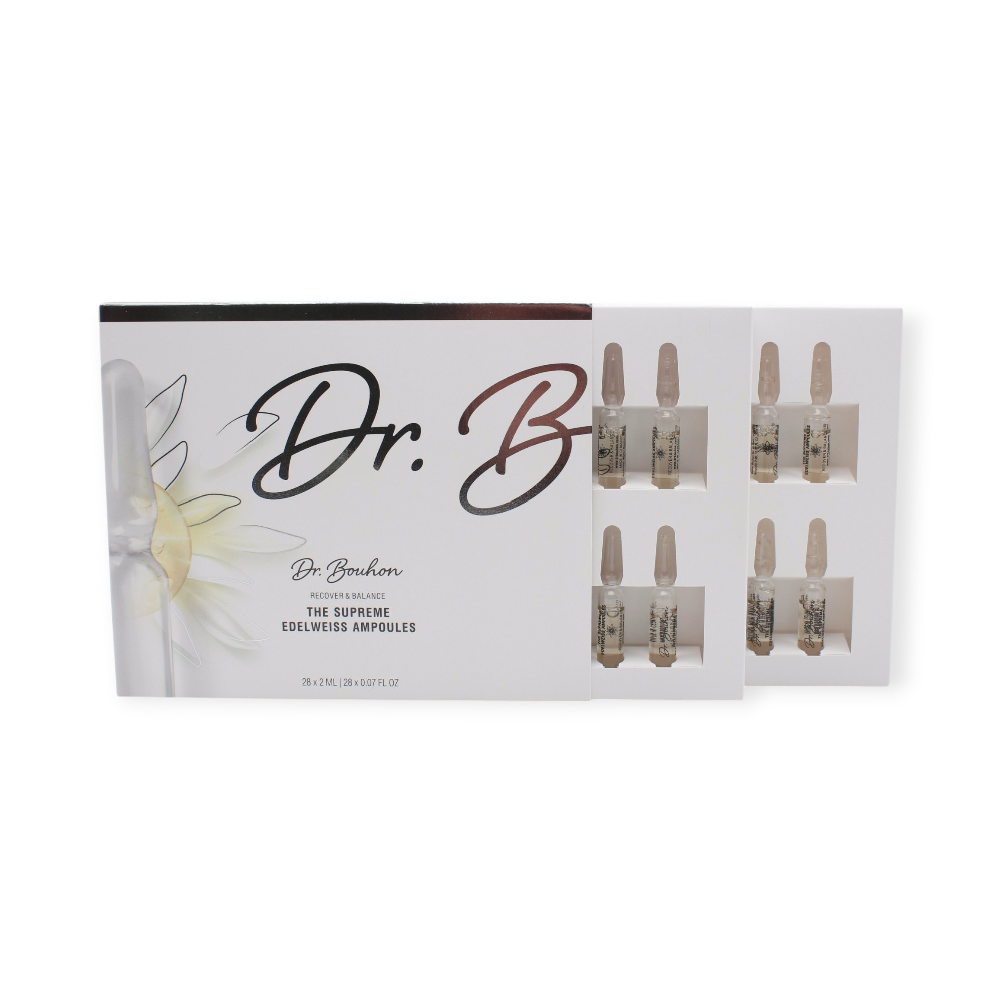 DR. BOUHON Recover & Balance The Supreme Edelweiss Ampullen
