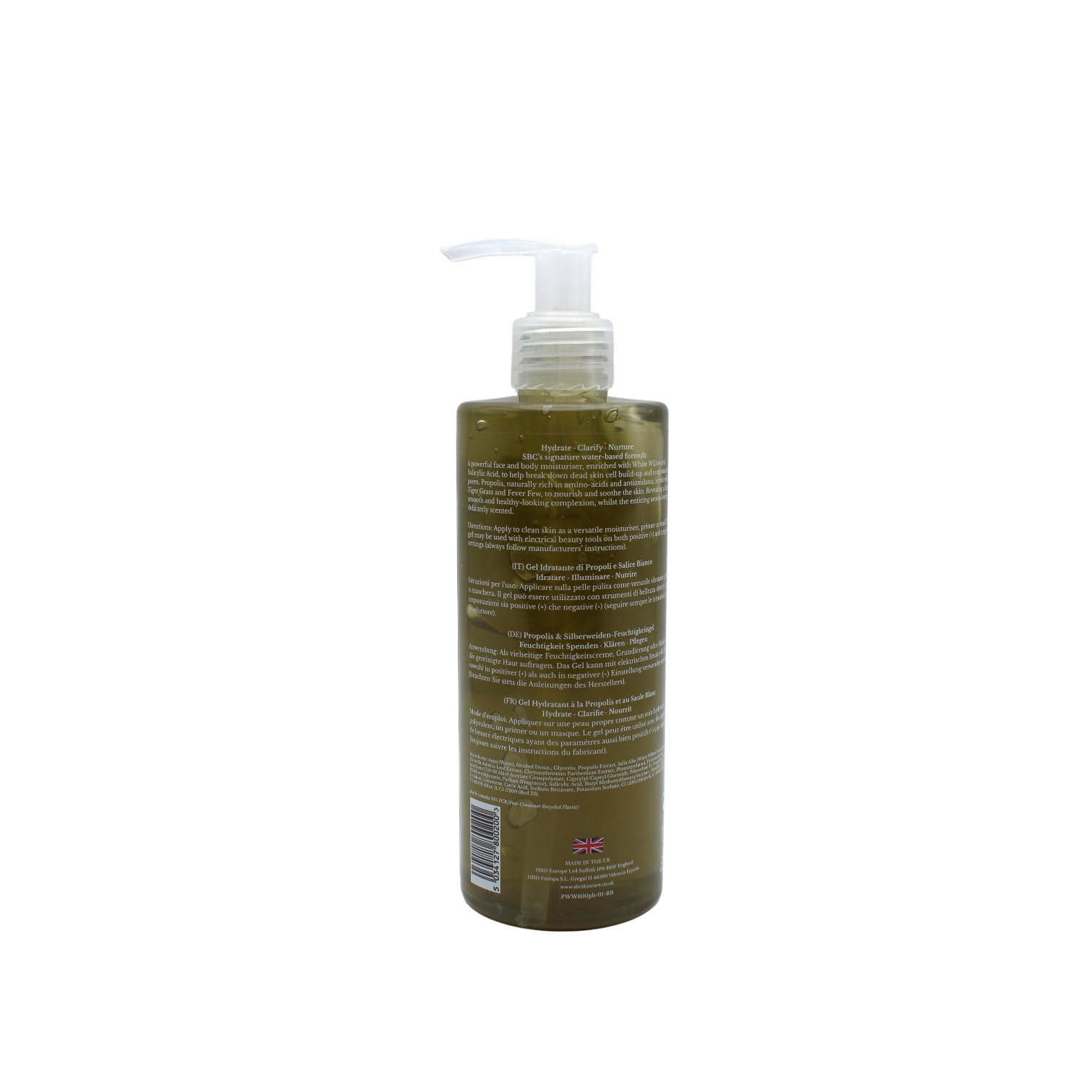 SBC Skincare Propolis & White Willow Moisturising Gel 300ml – Bild 2