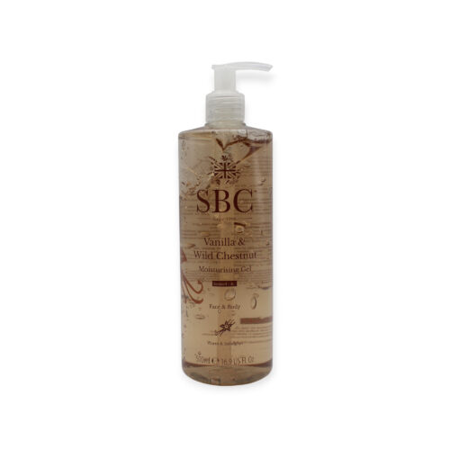 SBC Vanilla & Wild Chestnut Moisturising Gel 500ml