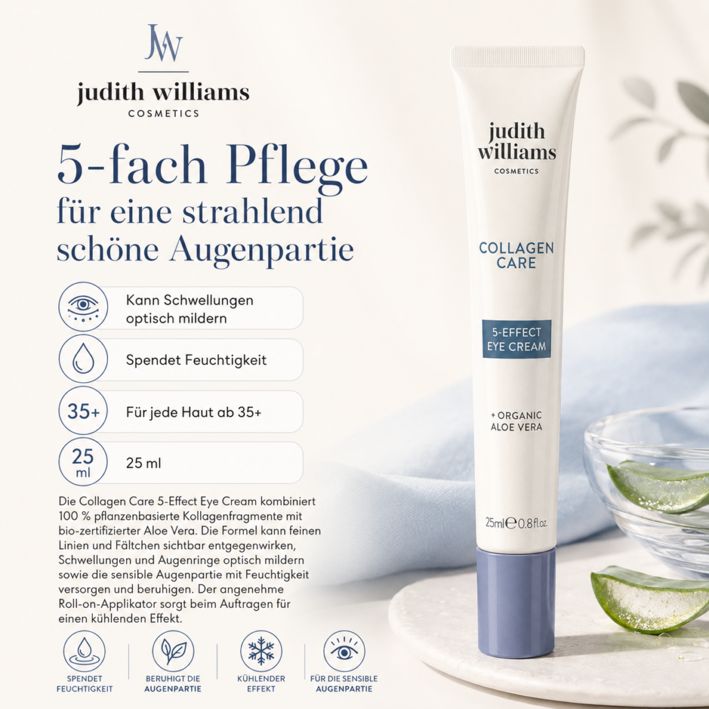 Judith Williams Collagen Care 5-Effect Eye Cream, 25 ml