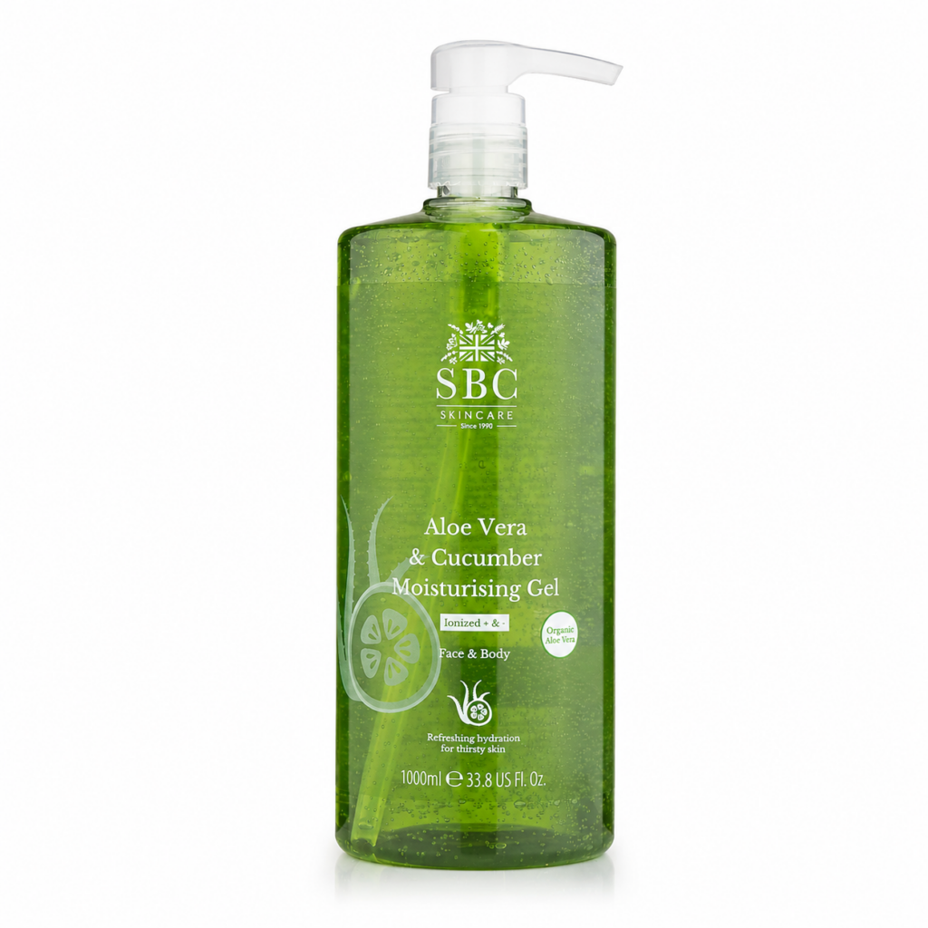 SBC Skincare Aloe Vera & Cucumber Moisturising Gel 1 Liter