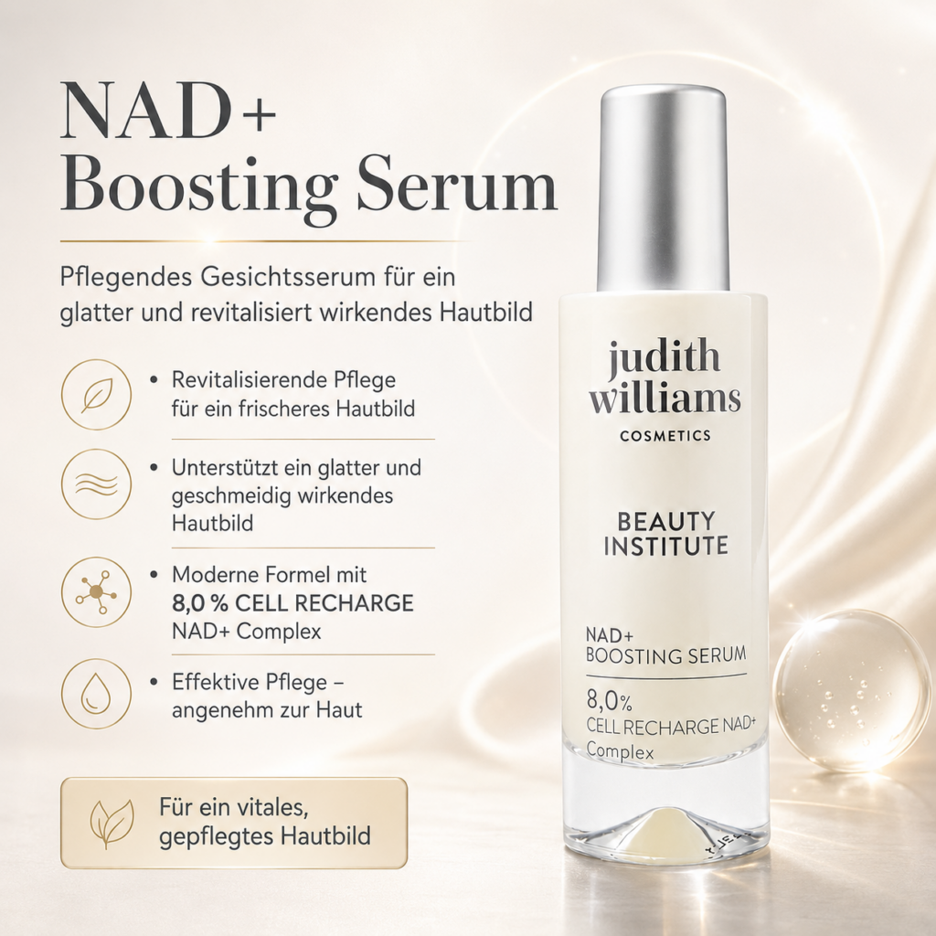 Judith Williams Beauty Institute NAD+ Boosting Serum 120 ml – revitalisierendes Gesichtsserum