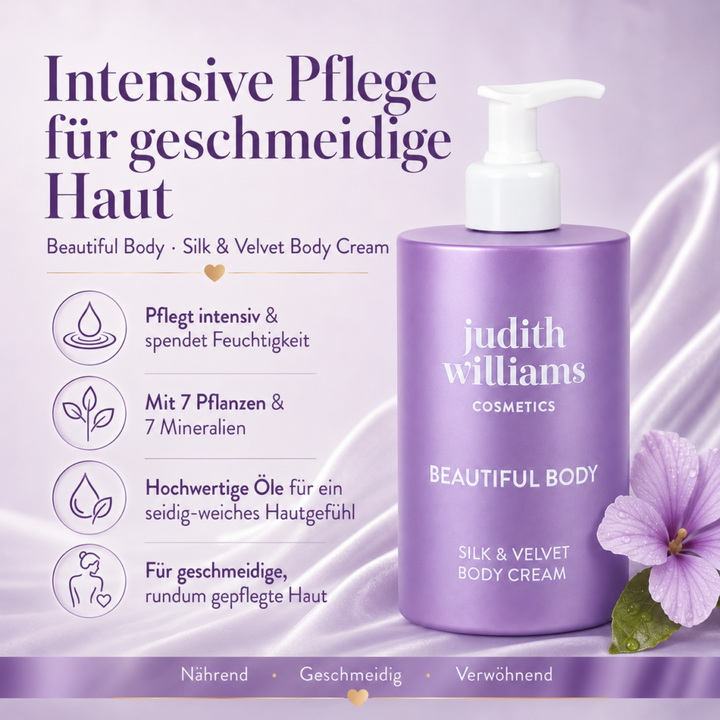 Judith Williams Phytomineral Silk & Velvet Body Cream 400ml
