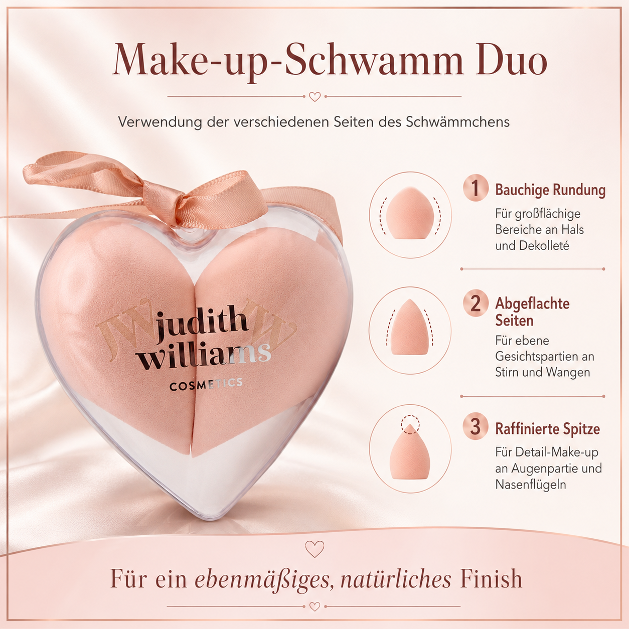 Judith Williams Make-up schwamm Verwendung