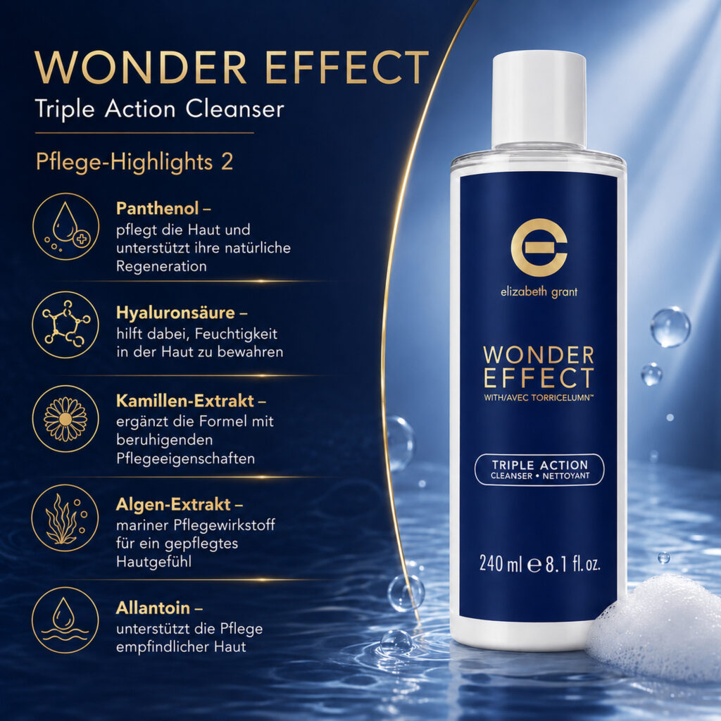 Elizabeth Grant Wonder Effect Triple Action Cleanser 240ml