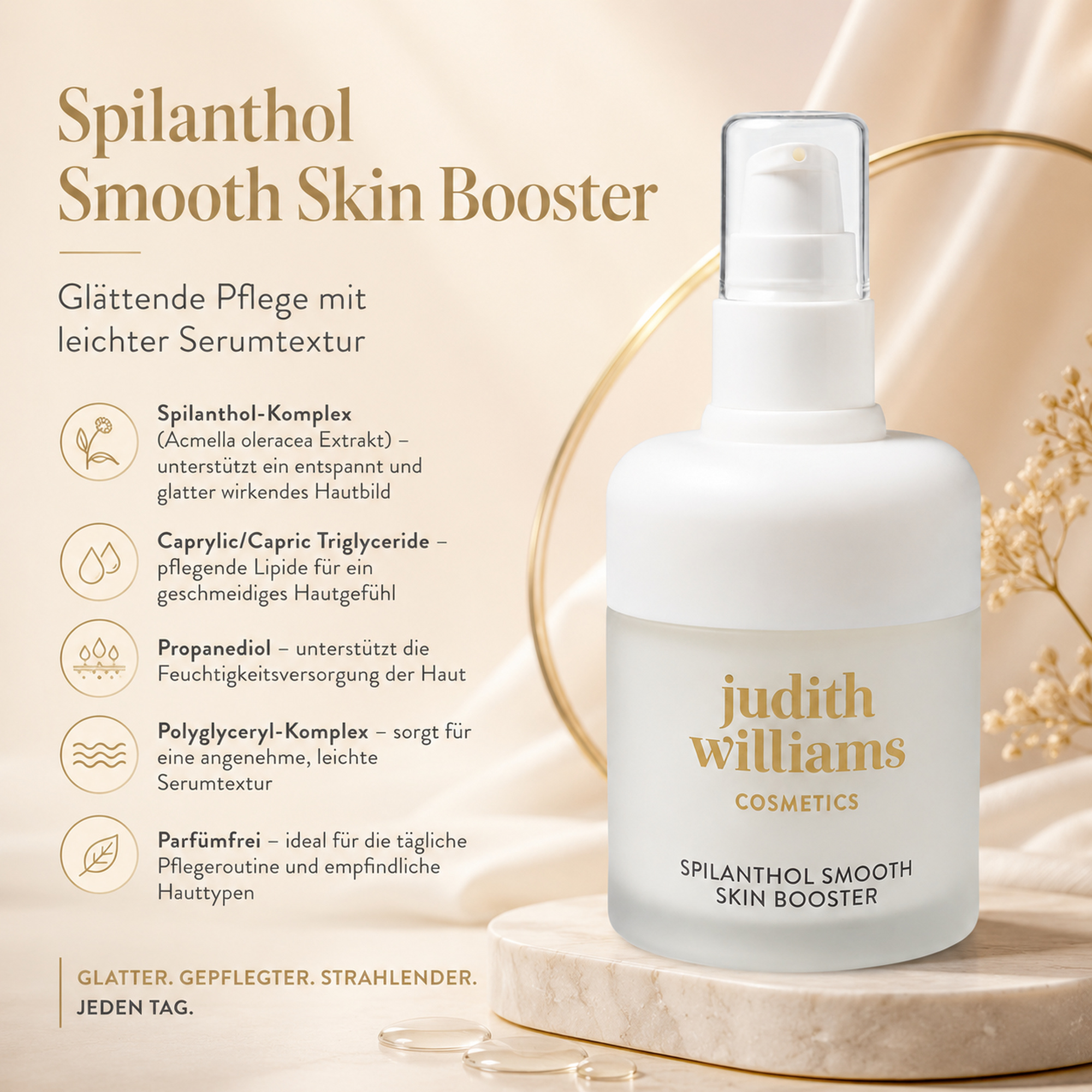 Judith Williams Spilanthol Smooth Skin Serum 100ml – Bild 2