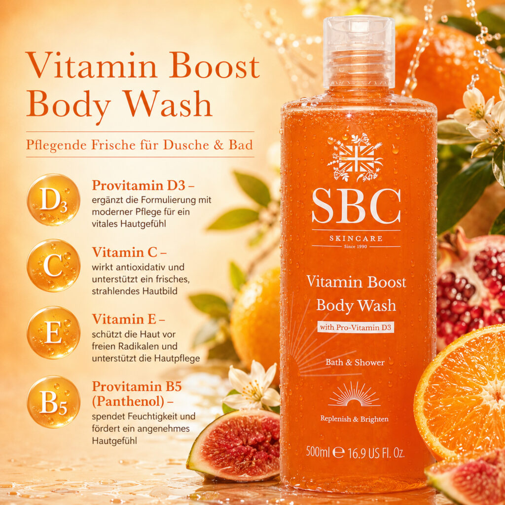SBC Vitamin Boost Duschgel 500ml