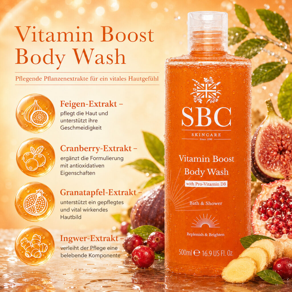 SBC Vitamin Boost Duschgel 500ml