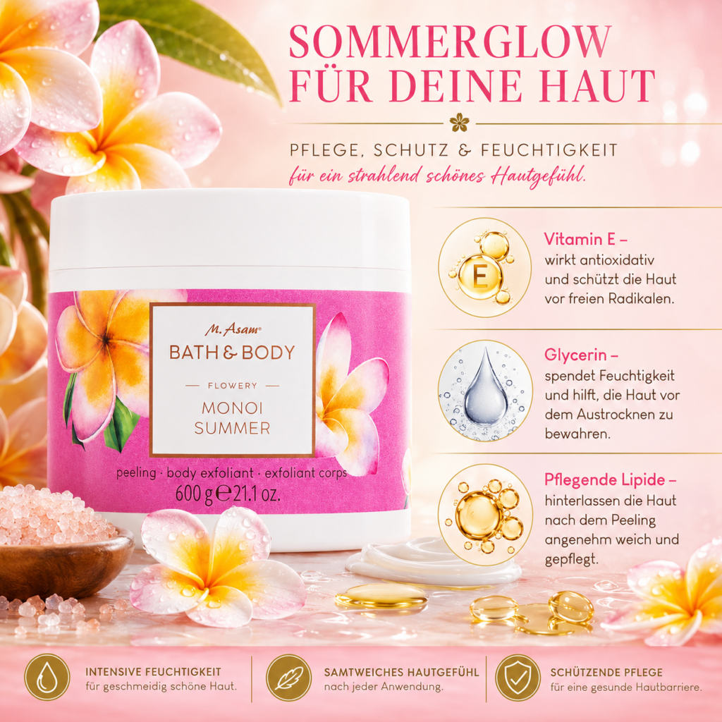 M. Asam Bath & Body Monoi Summer Peeling 600g