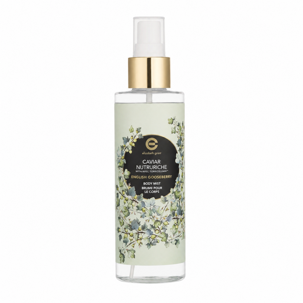 ELIZABETH GRANT Caviar Nutruriche English Gooseberry Body Mist, 150 ml