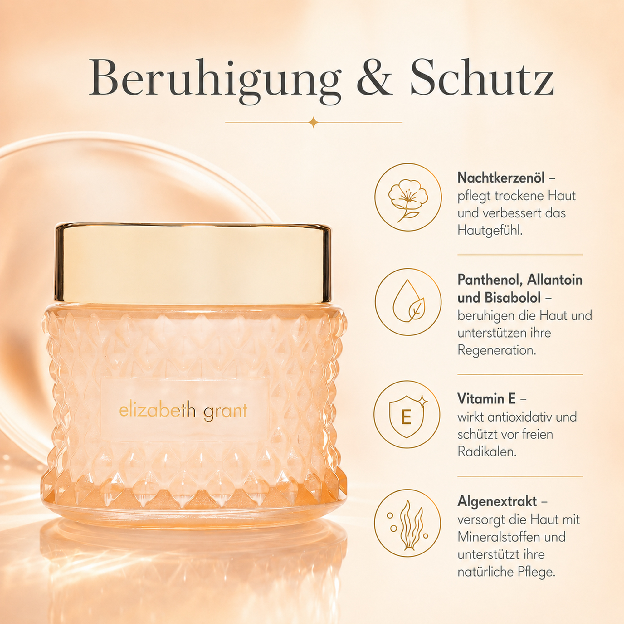 Elizabeth Grant Torricelumn Absolute Age Interception Gesichtscreme, 100 ml Vintage Edition – Bild 4