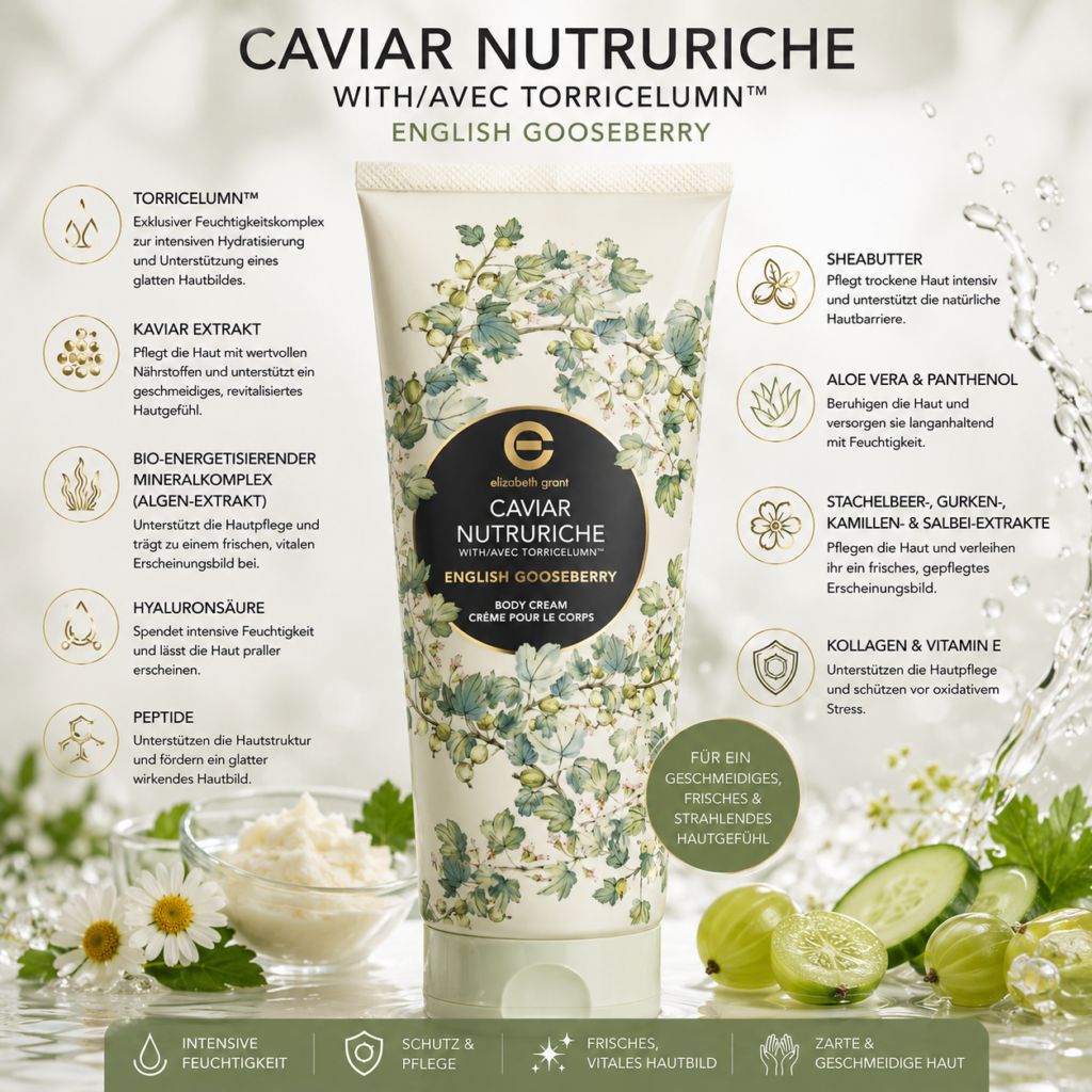 Caviar Nutruriche English Gooseberry Body Cream 240ml