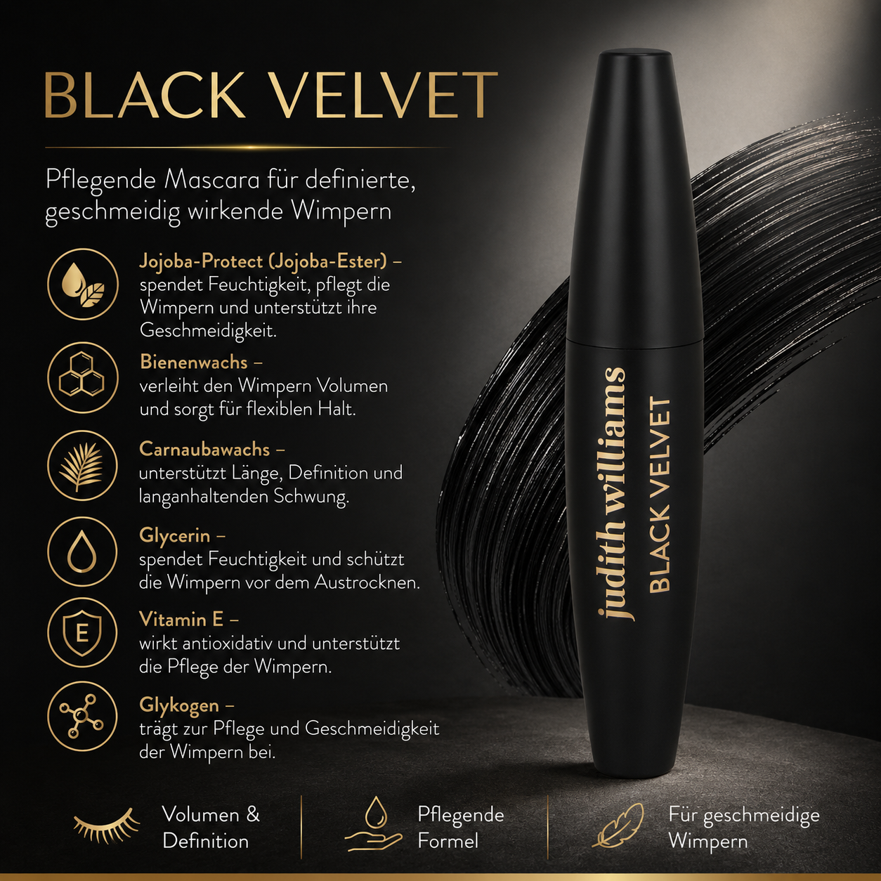 Judith Williams Black Velvet Mascara