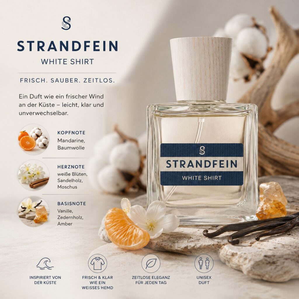 Strandfein White Shirt Duftpyramide