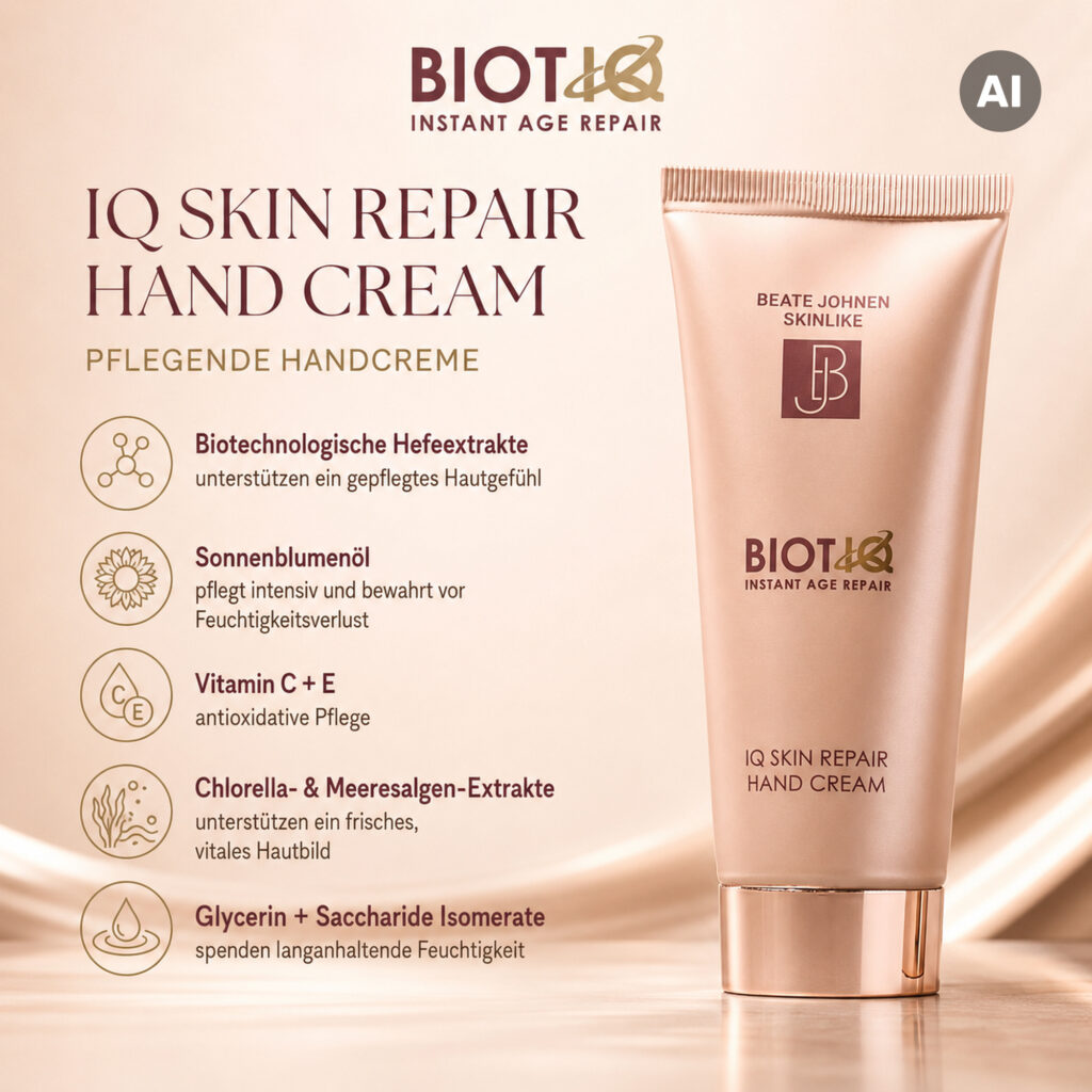 Beate Johnen Skinlike BIOT4Q Instant Age Repair IQ Skin Repair Hand Cream